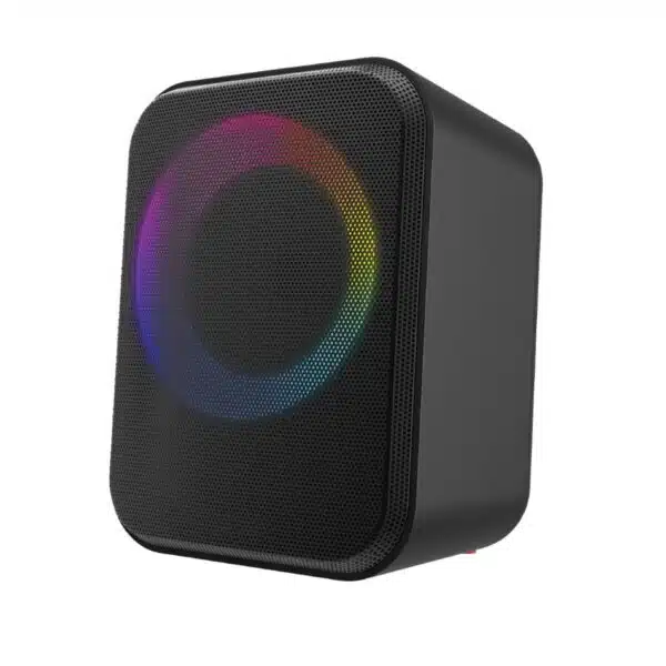 Groov-e GVSP100BK Thunder Bluetooth Party Speaker with RGB Lights 20W