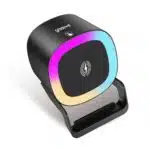Groov-e GVWC11BK Smartphone Holder with Wireless Charging & Bluetooth Speaker- Black