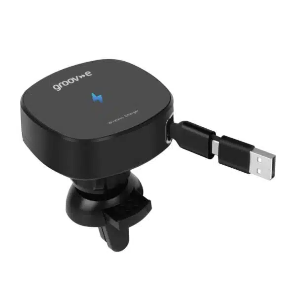 Groov-e GVWM11BK Magnetic In-Car Holder for your Smartphone Compatiable with MagSafe