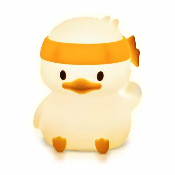 Groov-e GVLT01DU Rechargeable Colour Changing LED Night Light - Elly Duck