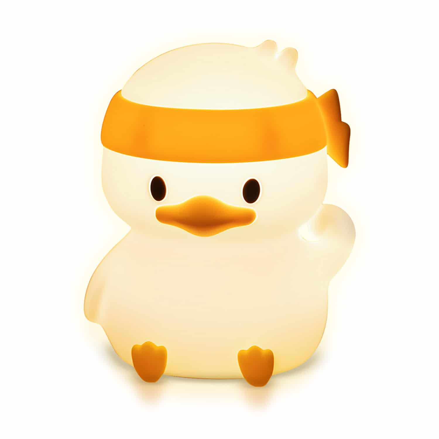 GVLT01DU_1.jpg Groov-e GVLT01DU Rechargeable Colour Changing LED Night Light - Elly Duck - Image 1