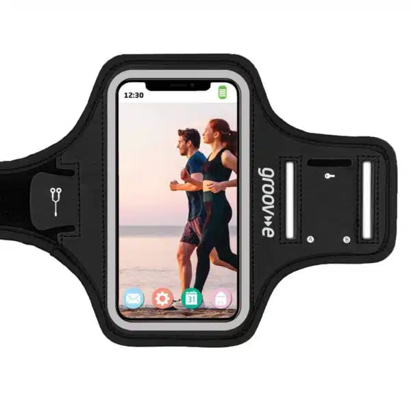 Groov-e GVMP229 Sports Armband Phone Holder for Smartphones