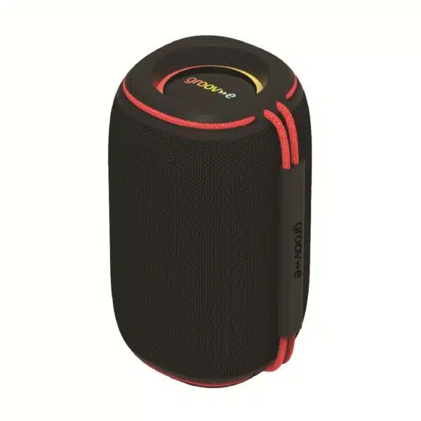 Groov-e GVSP662BK Wave Glow Portable Wireless Bluetooth Speaker 10W