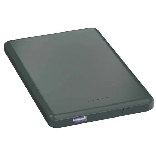 Groov-e GVCH5000MSR Power Bank 5,000mAh Portable Magnetic Wireless Charger - Silver - Image 4