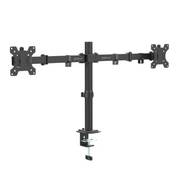 Groov-e GVPC26BK	 Desktop Dual Arm Monitor Mount for 13" - 32" Screens