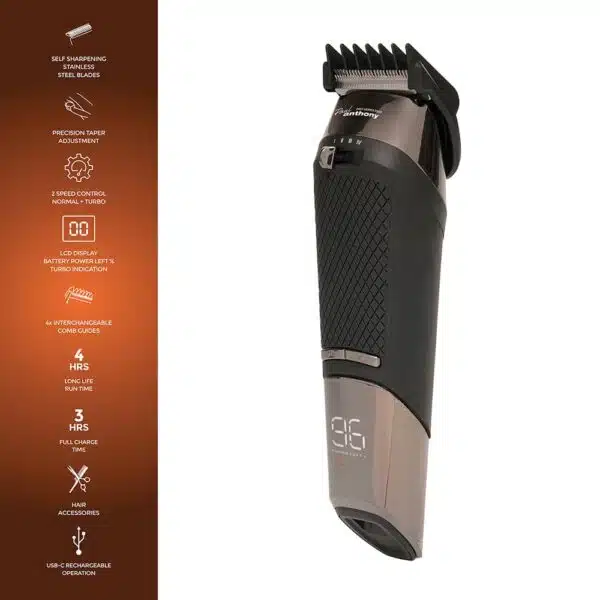 Lloytron H5125BK Lithium Cordless Beard Trimmer - Image 3