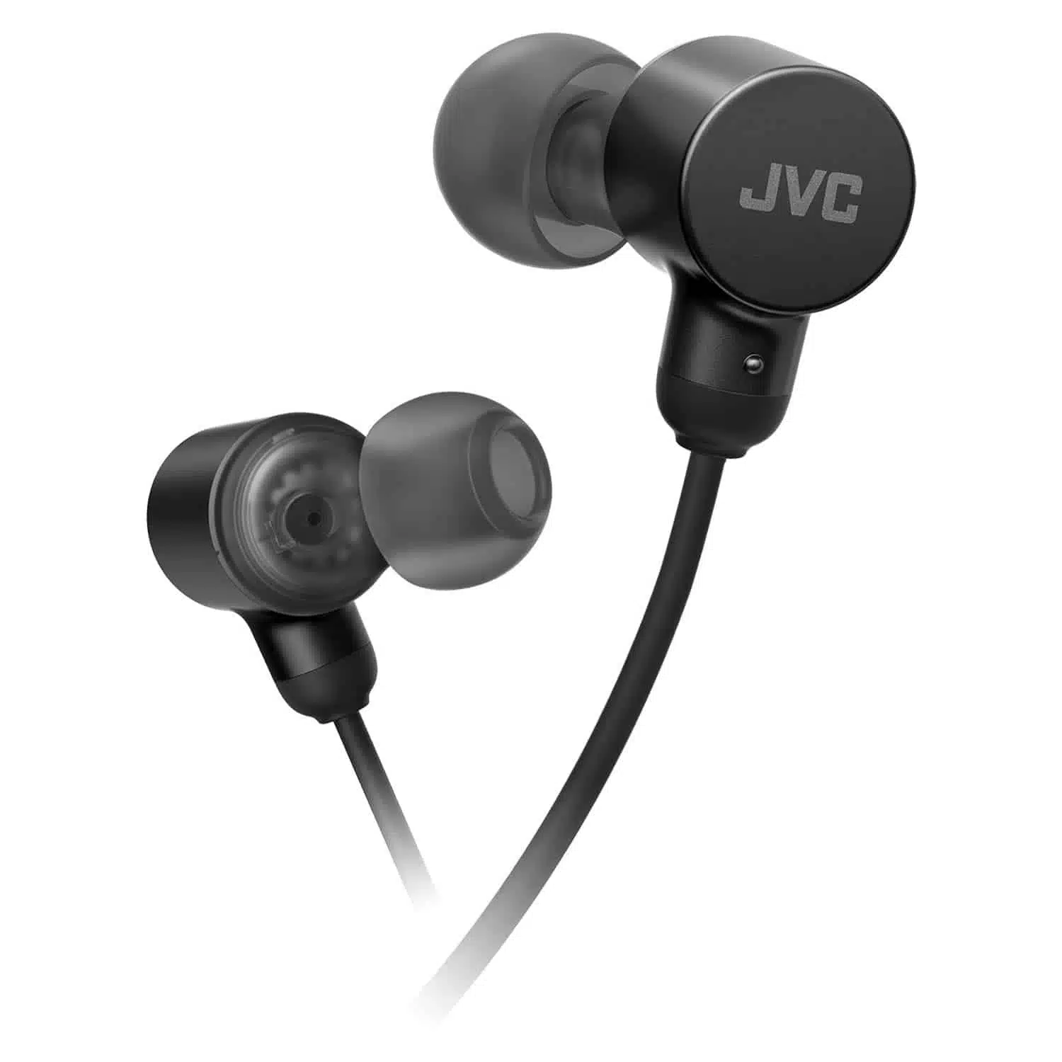 Ha-fr29uc-b_product_1-1500x1500px.jpg JVC HA-FR29UC-B In-Ear Wired Earphones with USB-C Connector - Black - Image 1