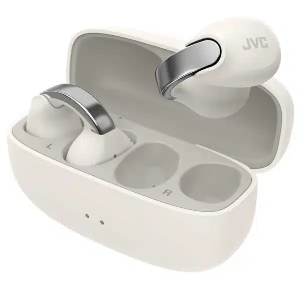 JVC HANP1TW Nearphones Wireless Open-Earbuds - White - Image 2