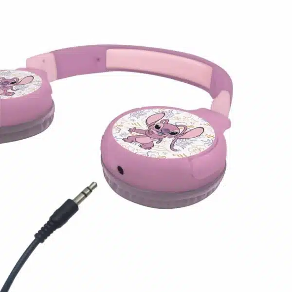 Lexibook HPBT010D1 Disney Stitch Bluetooth & Wired Foldable Headphones - Purple - Image 4
