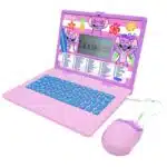 Lexibook JC598D1I1 Disney Stitch Angel Bilingual Educational Laptop with 124 Activites