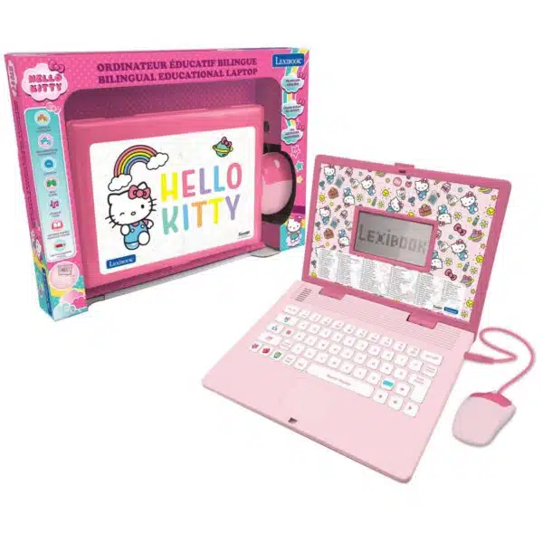 Lexibook JC598HKI1 Hello Kitty Bilingual Educational Laptop with 124 Activites - Image 2