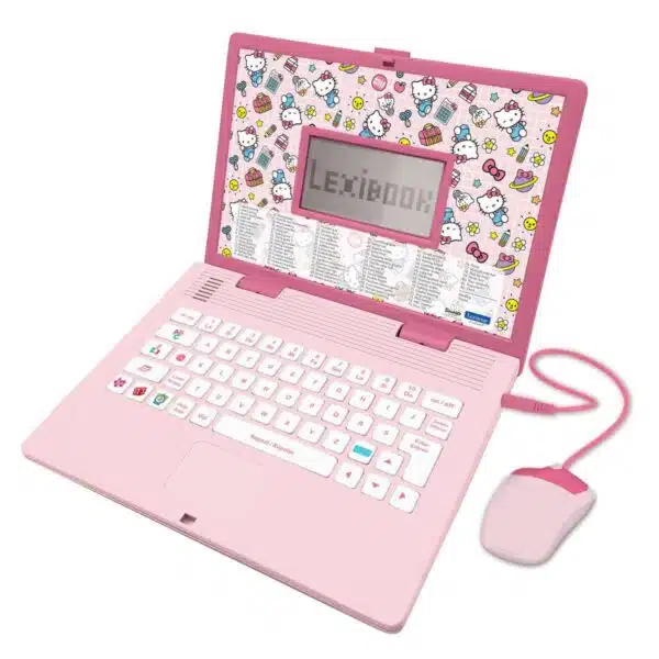 Lexibook JC598HKI1 Hello Kitty Bilingual Educational Laptop with 124 Activites