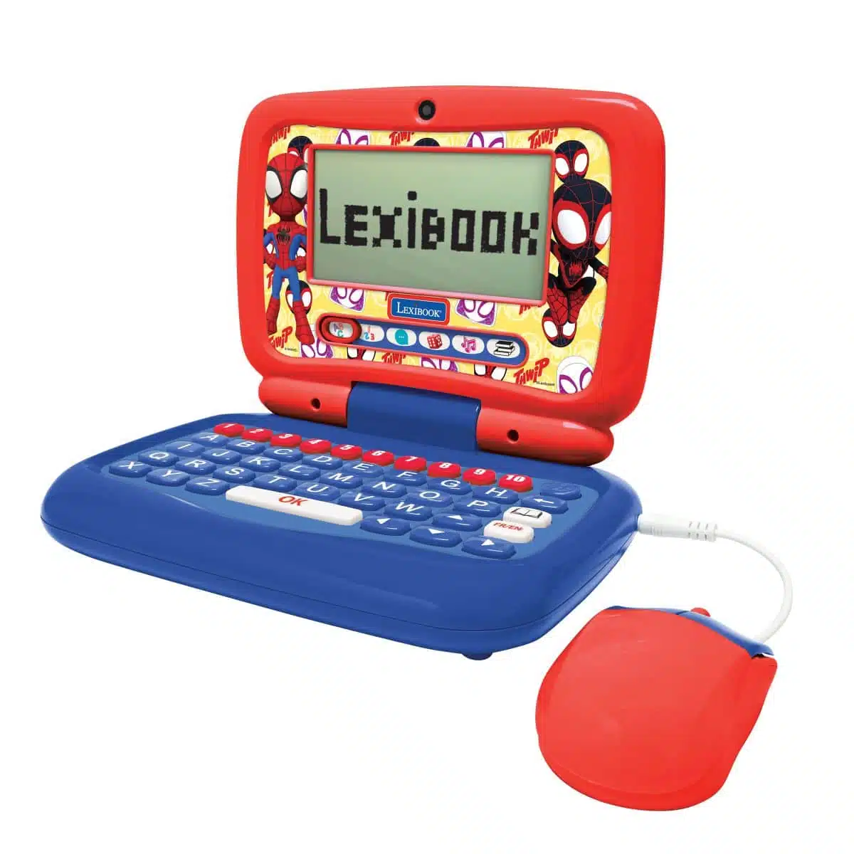 Jc398spi1_01b.jpg Lexibook JC398SPI1 Spider-Man Educational Laptop - Engish/French - Image 1
