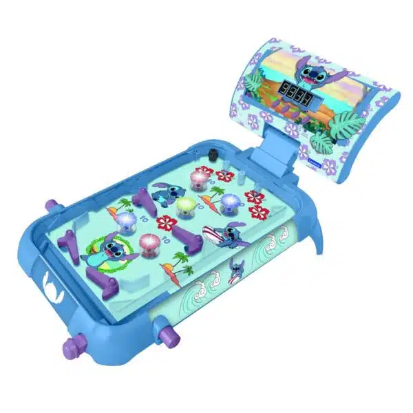 Lexibook JG610D Disney Stitch Electronic Pinball with Lights & Sounds