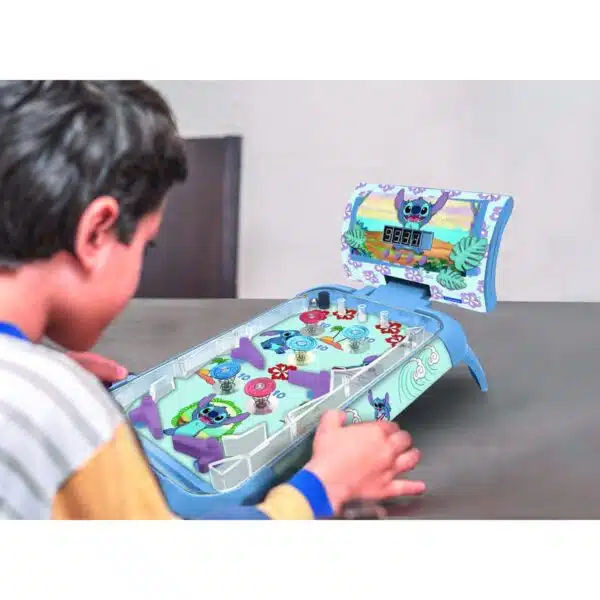Lexibook JG610D Disney Stitch Electronic Pinball with Lights & Sounds - Image 4