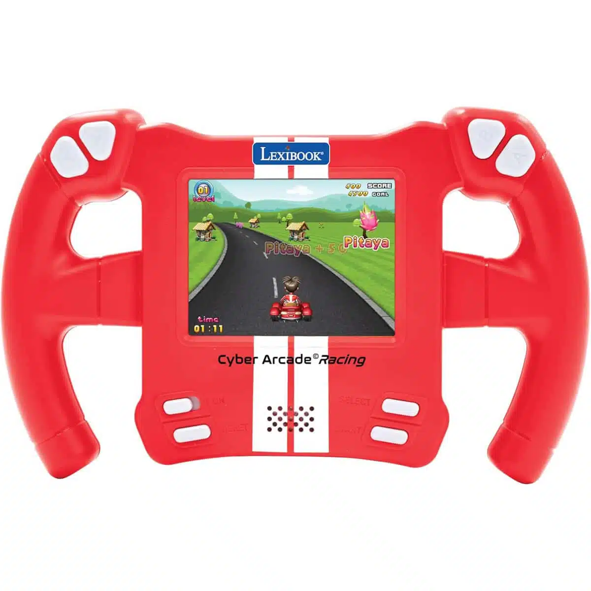Jl3150_1.jpg Lexibook JL3150 Racing Game Control with Colour LCD Screen including 30 Games - Image 1