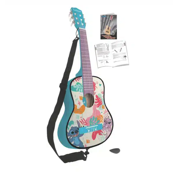 Lexibook K2000D Disney Stitch Children's Acoustic Guitar 78cm - Image 3