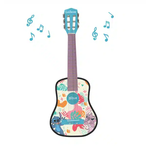Lexibook K2000D Disney Stitch Children's Acoustic Guitar 78cm - Image 4