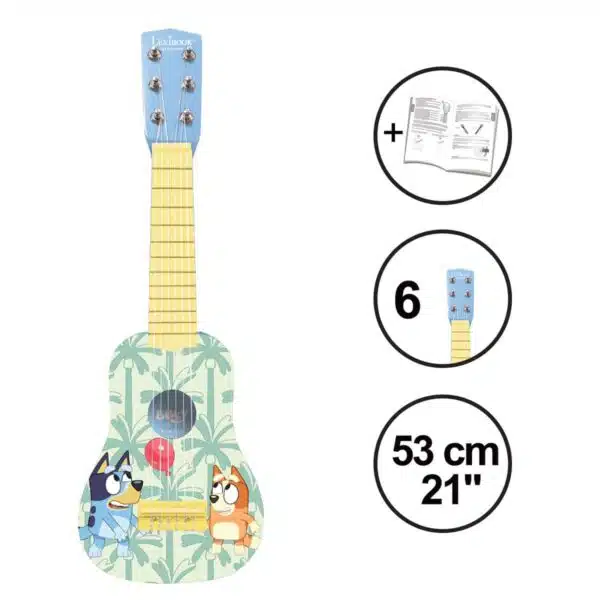 Lexibook K200BY Bluey My First Guitar - Image 3