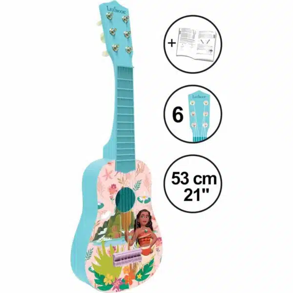 Lexibook K200VN Disney Moana My First Guitar - Image 2