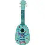 Lexibook K230D Disney Stitch My First Wooden Ukulele with Nylon Cords 53 cm