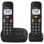 Panasonic KXTGU132EB Big Button Digital Cordless Telephone - Twin