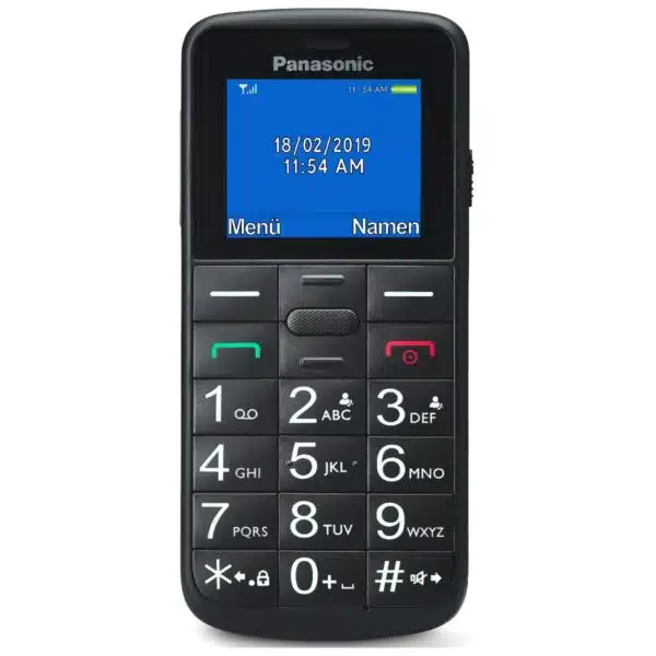 Panasonic KXTU110EXB Easy Use Mobile Phone - Black