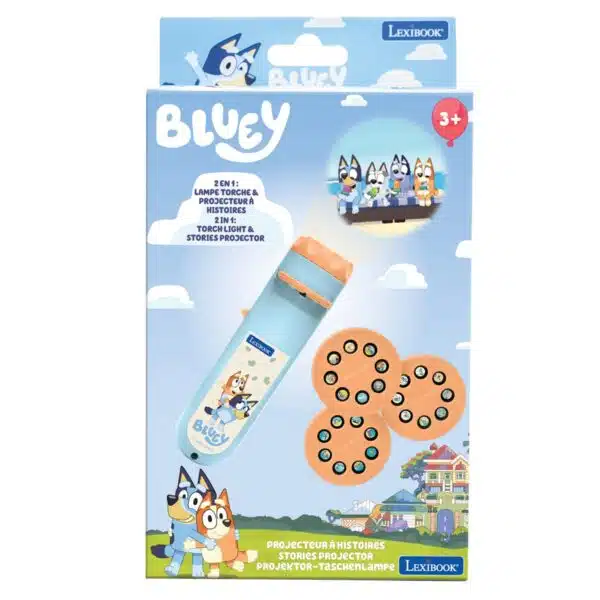 Lexibook LTC050BY Bluey Stories & Image Projector Torch - Image 5