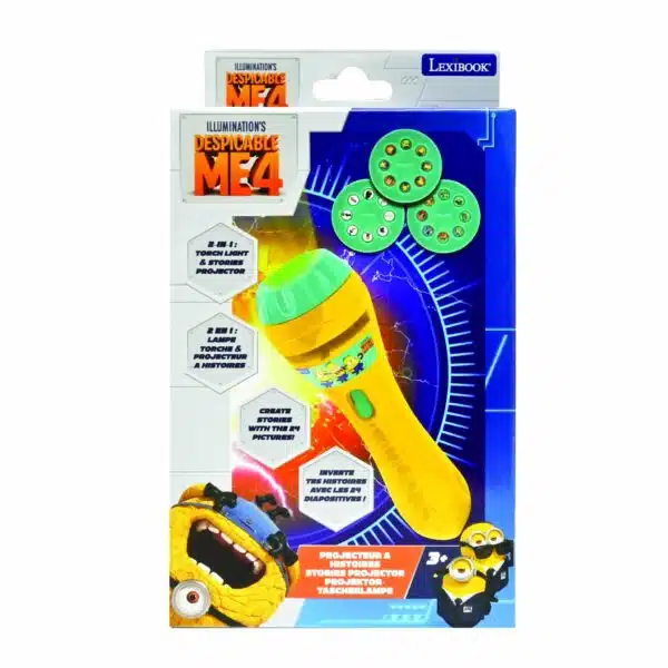 Lexibook LTC050DES Despicable Me Minions Stories & Image Projector Torch - Image 5