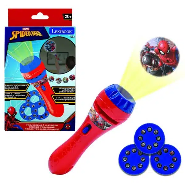 Lexibook LTC050SP Spiderman Stories & Image Projector Torch - Image 2