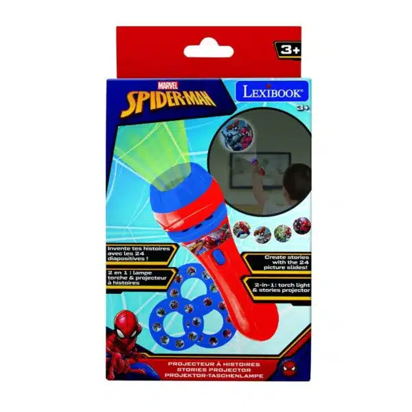 Lexibook LTC050SP Spiderman Stories & Image Projector Torch - Image 5