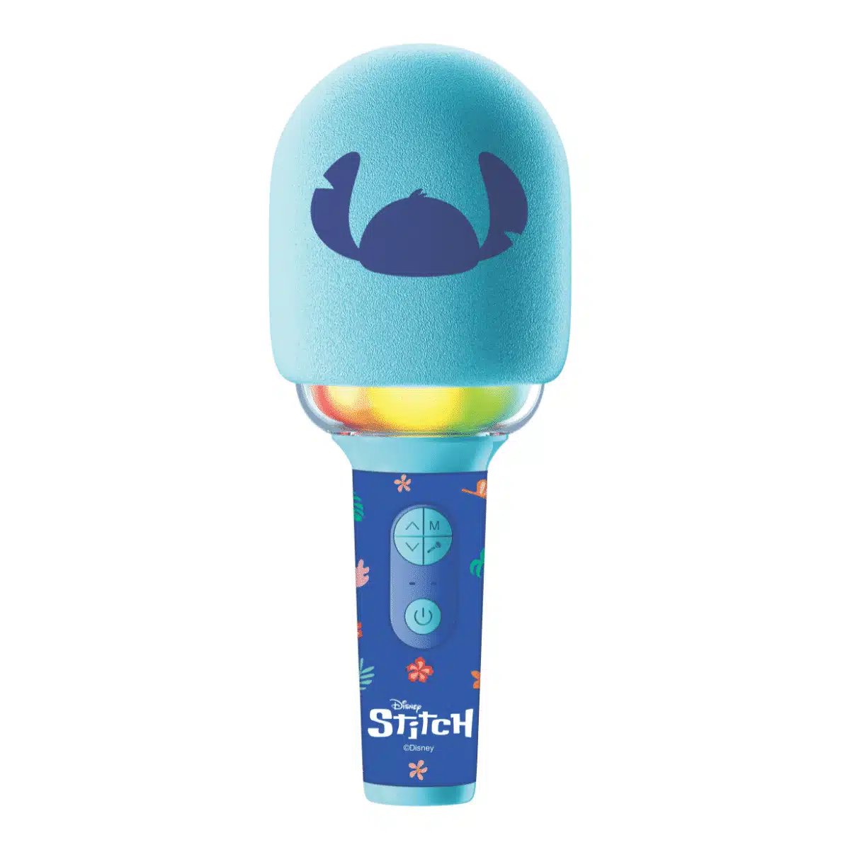 Mic280d_1b.png Lexibook MIC280D Disney Stitch Bluetooth/Wireless Karaoke Microphone with Sound and Light - Image 1