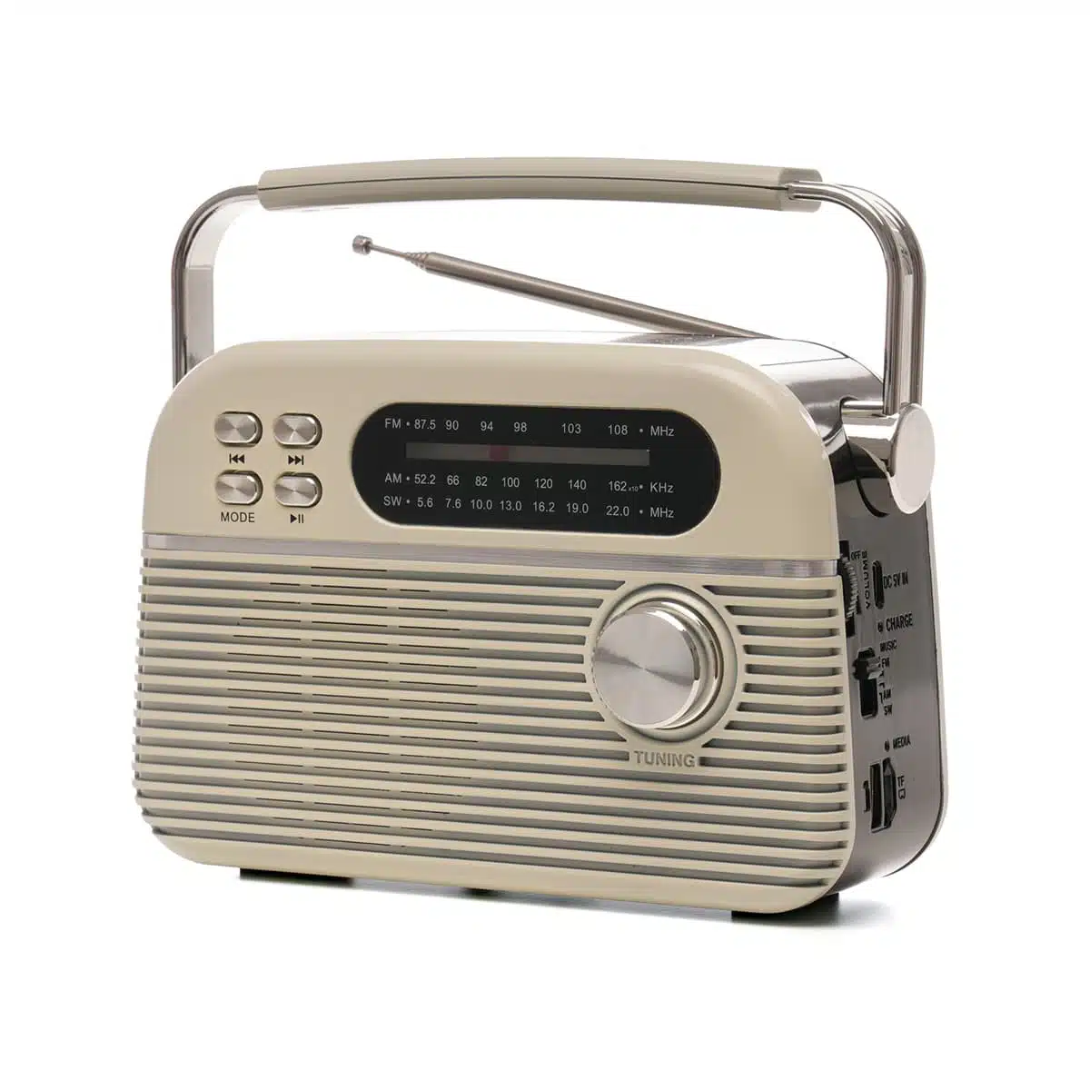 N6405cr_1-1.jpg Lloytron Bolero 3 Band Portable Radio - Stylish & Rechargeable - Image 1