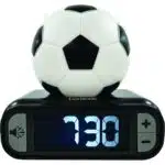 Lexibook RL800FO 3D Football Childrens Clock with Night Light