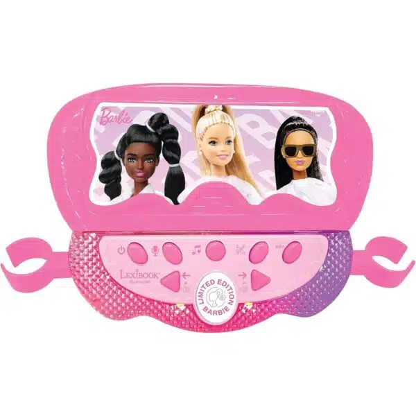 Lexibook S160BB Barbie Stand with Voice Affect Mics, Lights & Bluetooth Speaker - Image 3