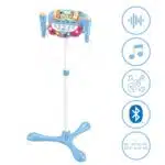 Lexibook S160BY Bluey Stand with Voice Affect Mics, Lights & Bluetooth Speaker