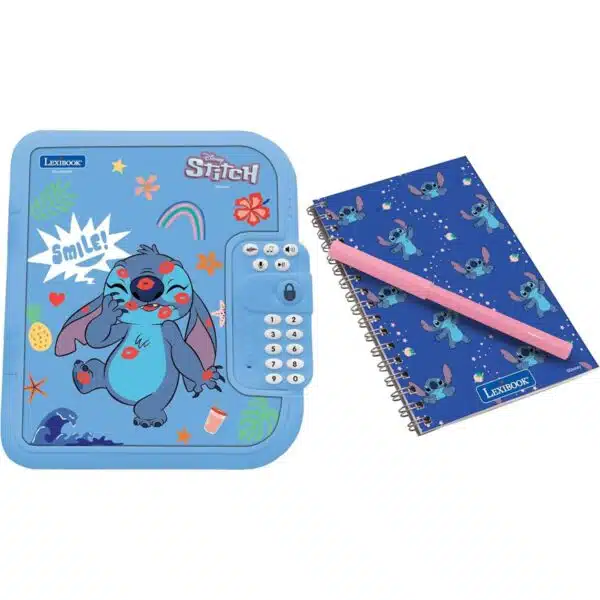 Lexibook SD50D Disney Stitch Secret Safe Electronic Diary - Image 2