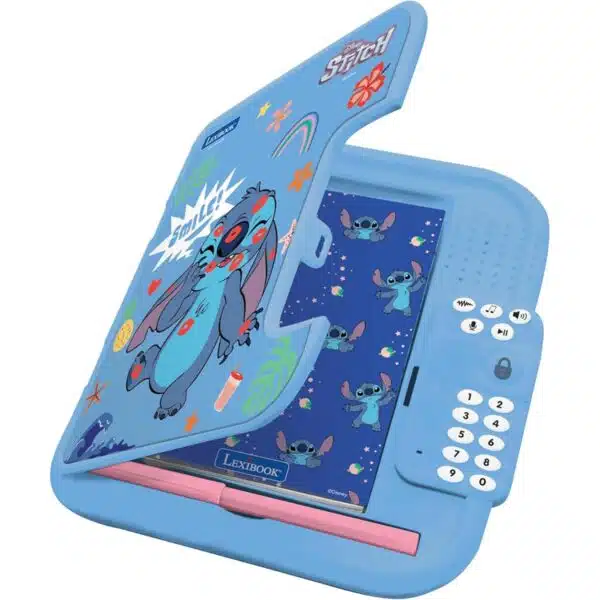 Lexibook SD50D Disney Stitch Secret Safe Electronic Diary