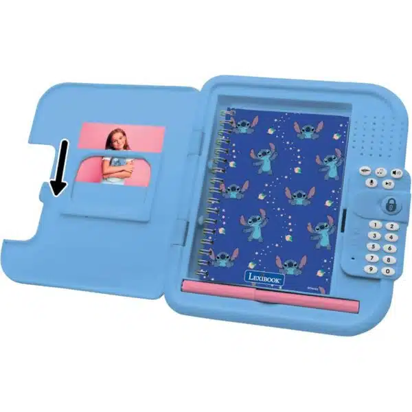 Lexibook SD50D Disney Stitch Secret Safe Electronic Diary - Image 3