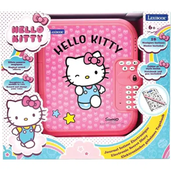 Lexibook SD50HK Hello Kitty Secret Safe Electronic Diary - Image 2